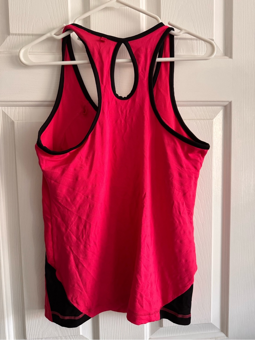 adidas Athletic Racerback Tank Top with Built-In Shelf Bra - Picture 4 of 5